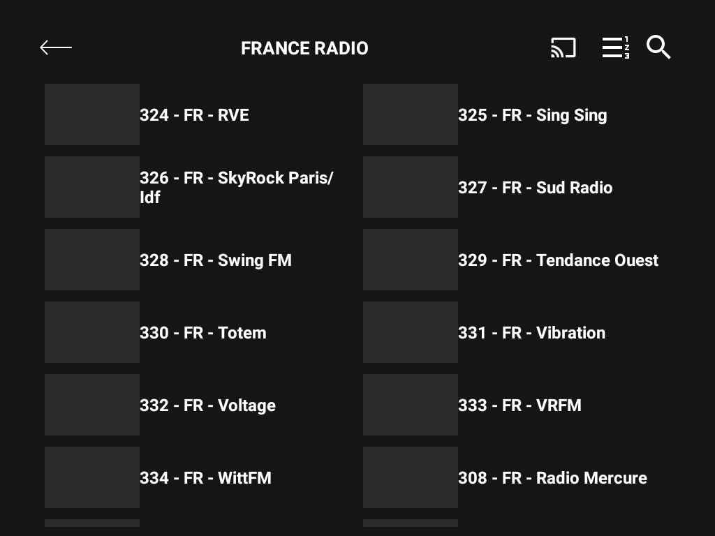 Chaînes radio françaises